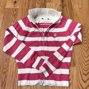 Rocawear | Stripe High Neck Cardigan